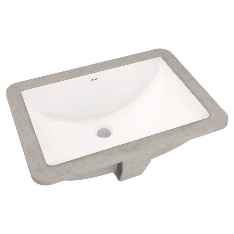 American Standard Studio Ceramic Rectangular Undermount Bathroom Sink